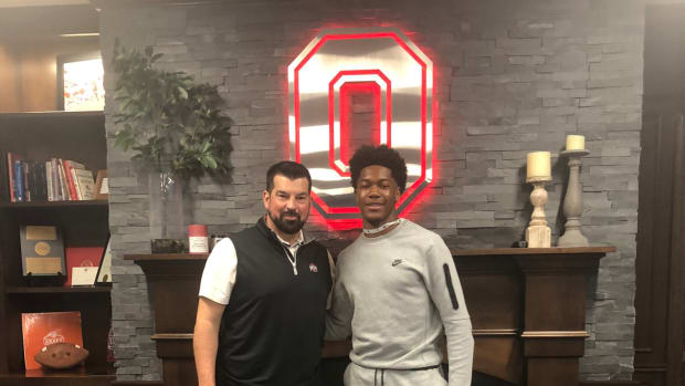 Jontae Gilbert on an Ohio State visit.